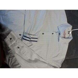 Robert Graham Modern American Long sleeve mens button down shirt XL‎